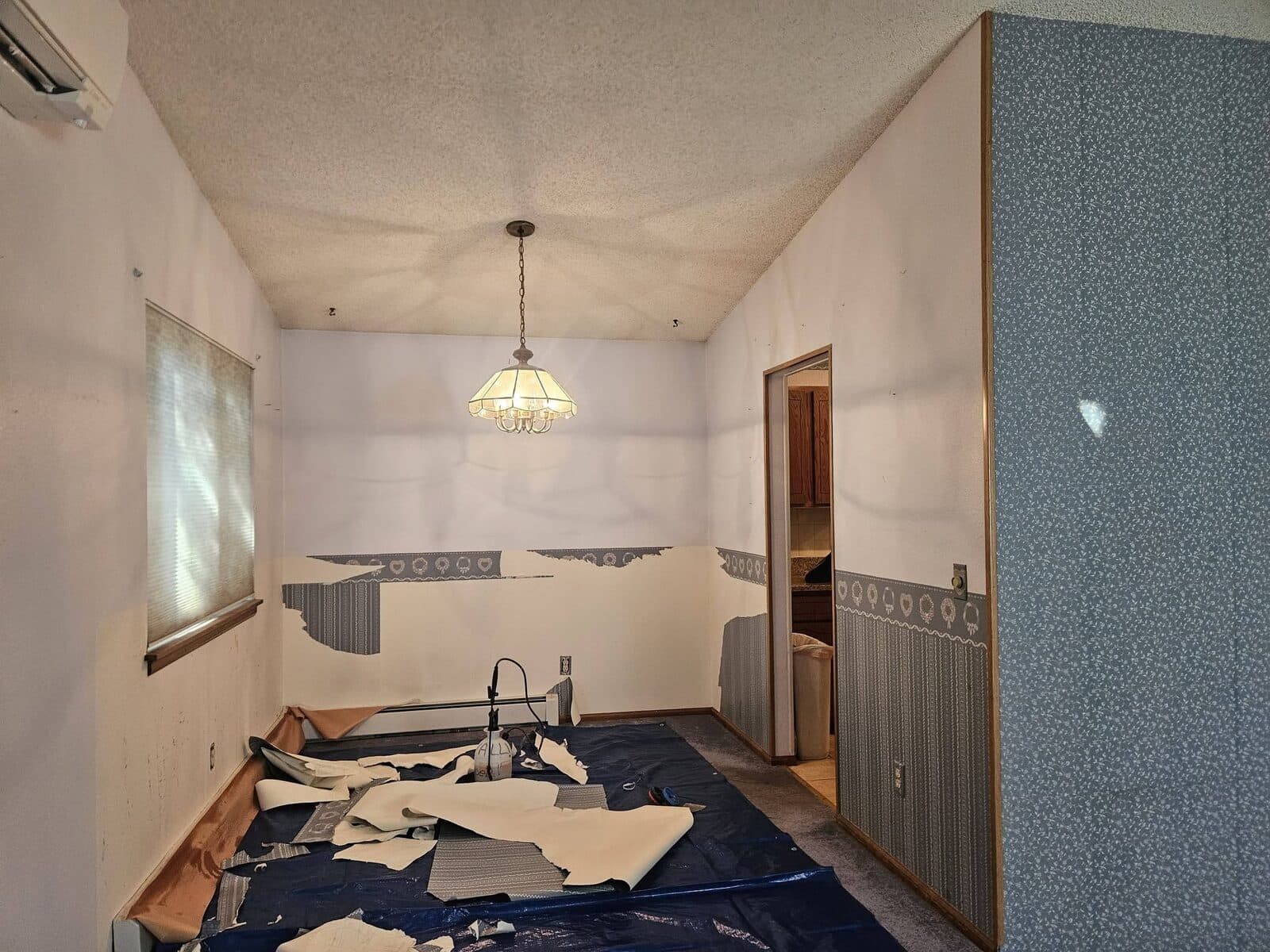 Bathroom renovation in progress